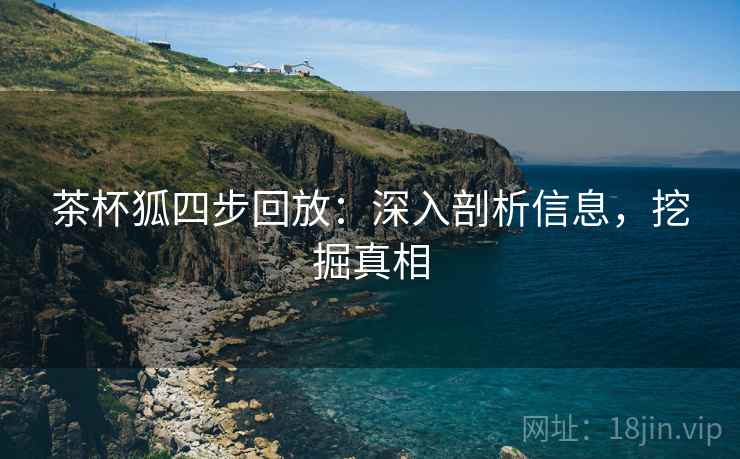 茶杯狐四步回放:深入剖析信息,挖掘真相 茶杯狐四步回放:深入剖析信息,挖掘真相